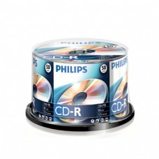 CD-R Philips 700Mb 52x 80min Spindle Pack 50                